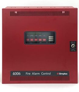 PANEL DE CONTROL DE ALARMA CONTRA INCENDIOS SIMPLEX 4006